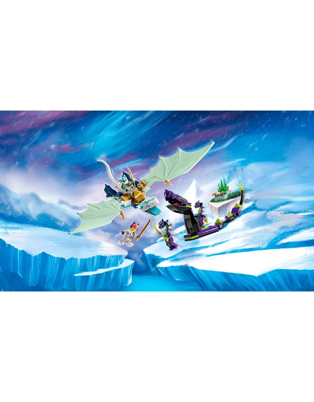 LEGO - 71865 Zane's Ice Dragon vs. Acid Monster Snake