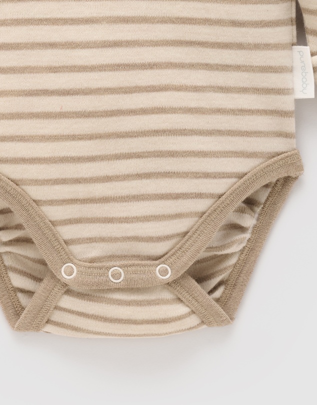 Purebaby - Merino Bodysuit -Kids-Babies