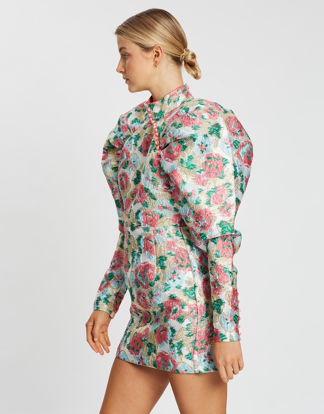 ROTATE - Kim Jacquard Dress