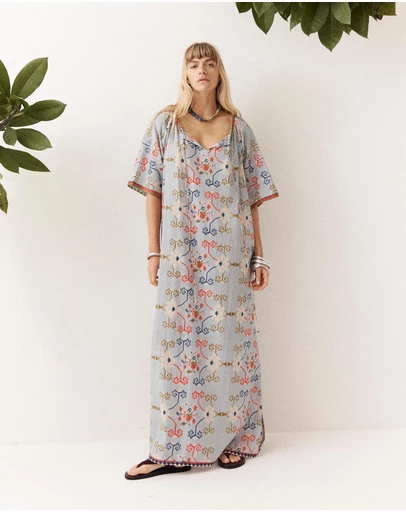 KINGA CSILLA - Esmi Primavera Maxi Dress