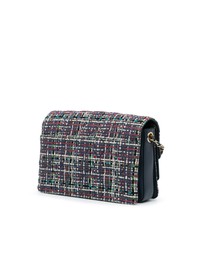 Pre-Loved by Azura Reborn - Pre-Loved chanel Fashionable Tweed Flap Shoulder Bag with Elegant Design