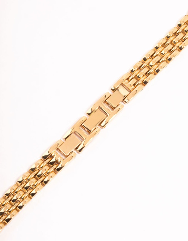 Lovisa - Gold Detailed Chain Watch Strap 38/40/41