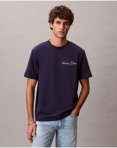 Calvin Klein Jeans - Script Logo Graphic Classic T-Shirt