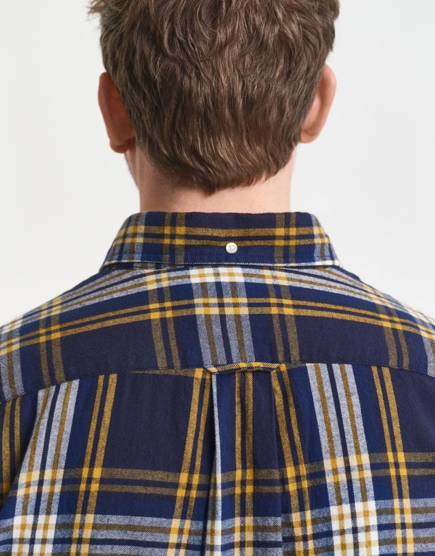 Gant - Regular Fit Windblown Flannel Check Shirt