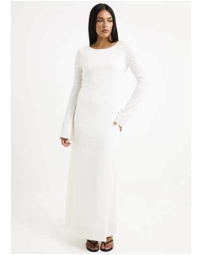 Subtitled - Havana Knit Long Sleeve Dress
