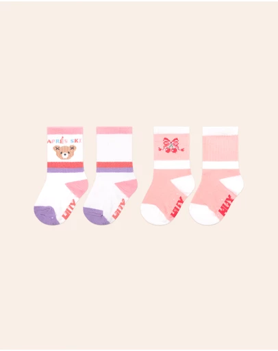 Huxbaby - Hux Apres Ski 2-Pack Socks - ICONIC EXCLUSIVE - Babies