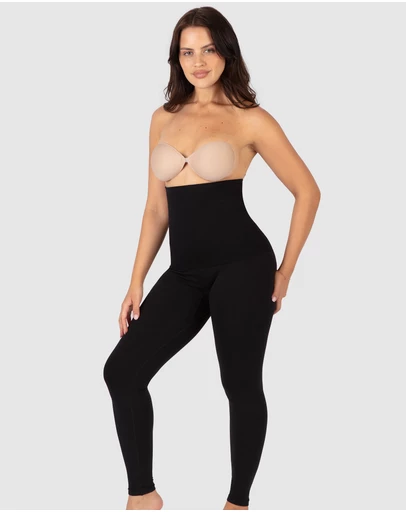 B Free Intimate Apparel - Magic Compression Tights Double Layer Tummy Control