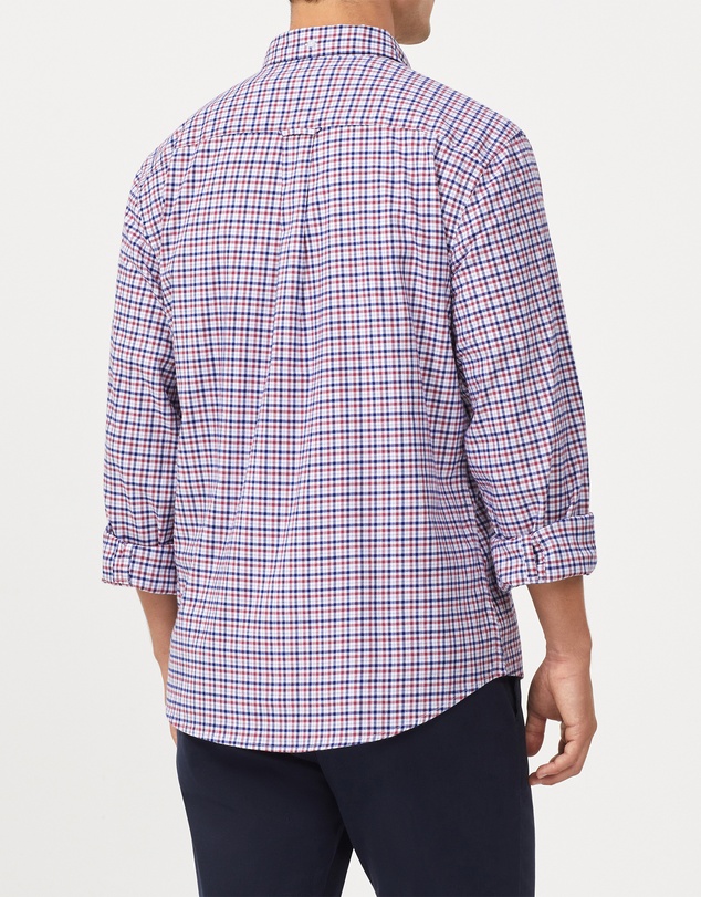 Van Heusen - Stretch Gingham Oxford Casual Shirt