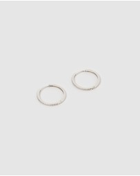 Izoa - Rae Hoop Earrings
