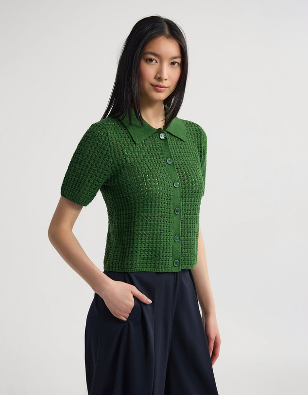 Oxford - Imogen Crop Cardigan