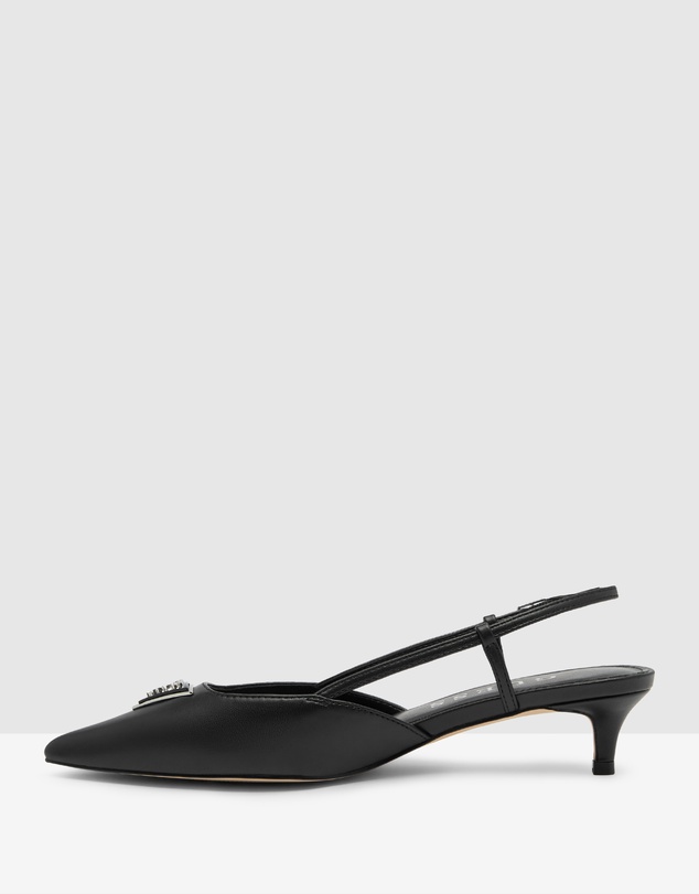 GUESS - Jesson Sling Back Kitten Heels