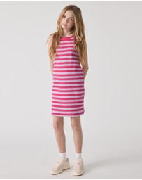 Decjuba Kids - Harper Rib Tank Dress - Kids-Teens