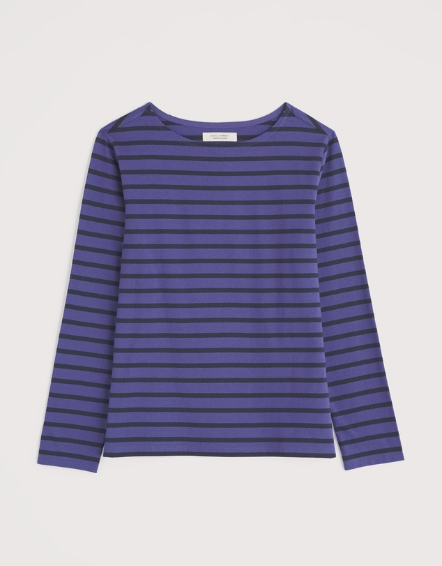 Seasalt - Seasalt Cornwall Purple Sailor Shirt