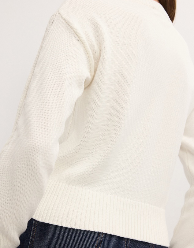The Fated - Verona Braid Knit Jumper