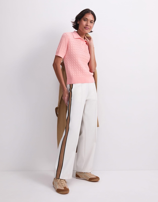 Sportscraft - Chiffon Cotton Cable Polo