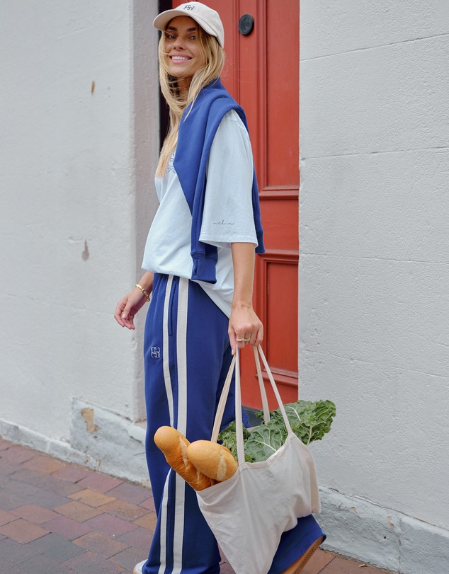 Ceres Life - Gigi Wide Leg Terry Trackpant