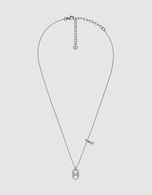 Emporio Armani - Emporio Armani Silver-Tone Necklace