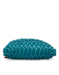 Pre-Loved by Azura Reborn - Pre-Loved Woven Lambskin Drawstring Pouch