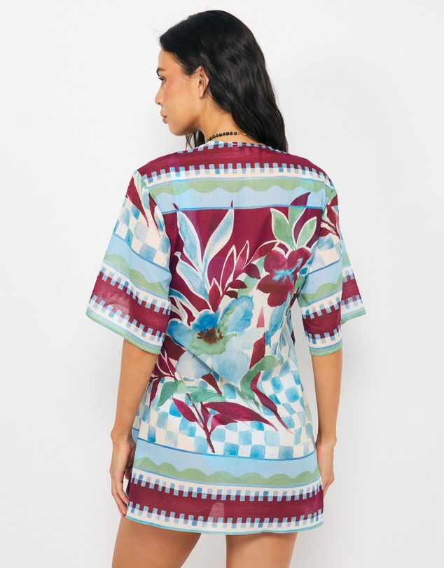 AERE - Mali Overswim Wrap Dress