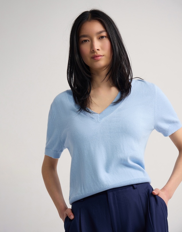 Oxford - Charlotte Cashmere Blend V-Neck