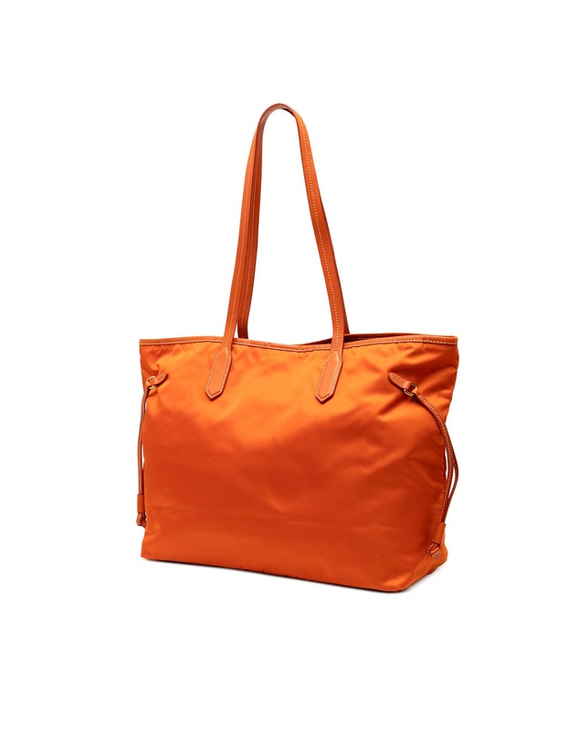 Pre-Loved by Azura Reborn - Pre-Loved Saffiano Trimmed Tessuto Open Convertible Tote