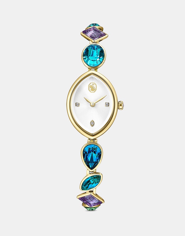Swarovski - Gema Watch, Crystal Bracelet, Gold Tone, Gold-Tone Finish