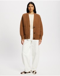 White By FTL - Amber Merino Cardigan