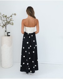 Esther & Co - Orivelle Dress - Multi Spot
