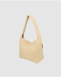 Chuchka - Woven Neoprene Willa Tote Beige