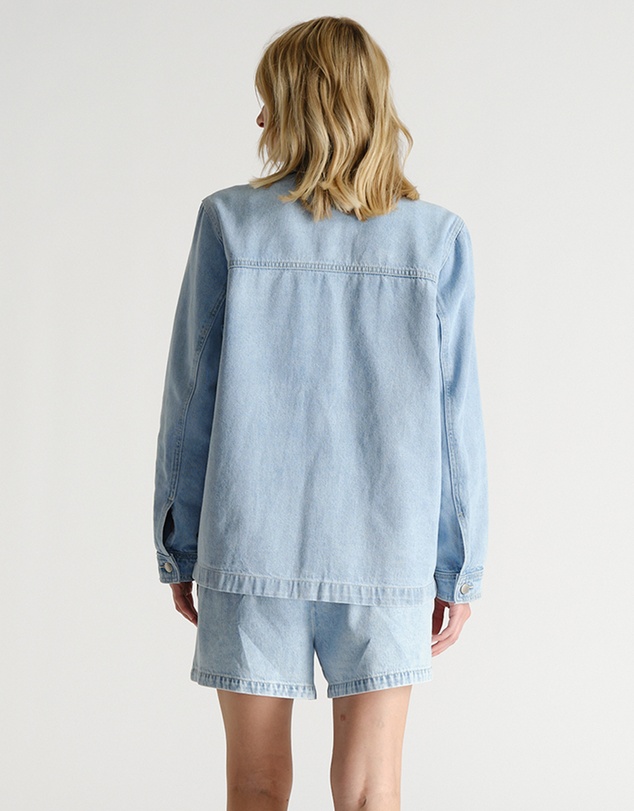 Decjuba - D-Luxe Denim Pull On Shorts