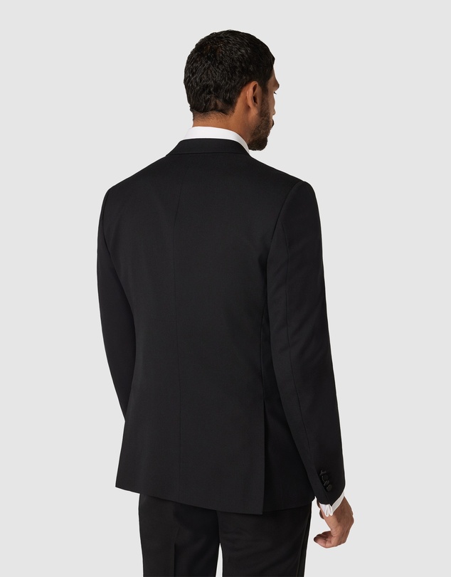 Politix - Slim Fit Premium Wool Silk Tuxedo Jacket