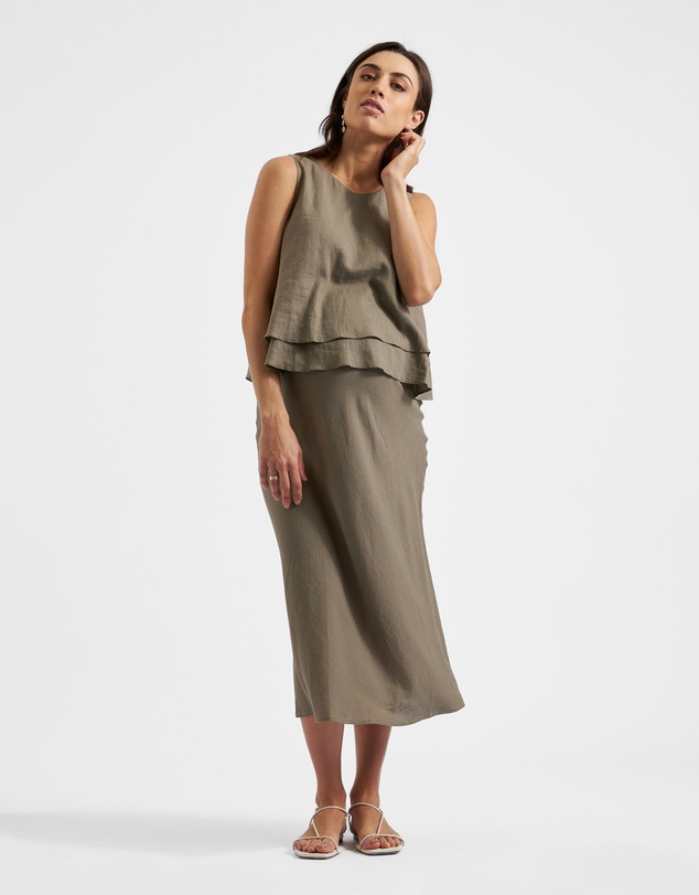 Ripe Maternity - Peyton Linen Nursing Top