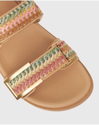 Betts - Majorca Ankle Strap Footbed Sandals