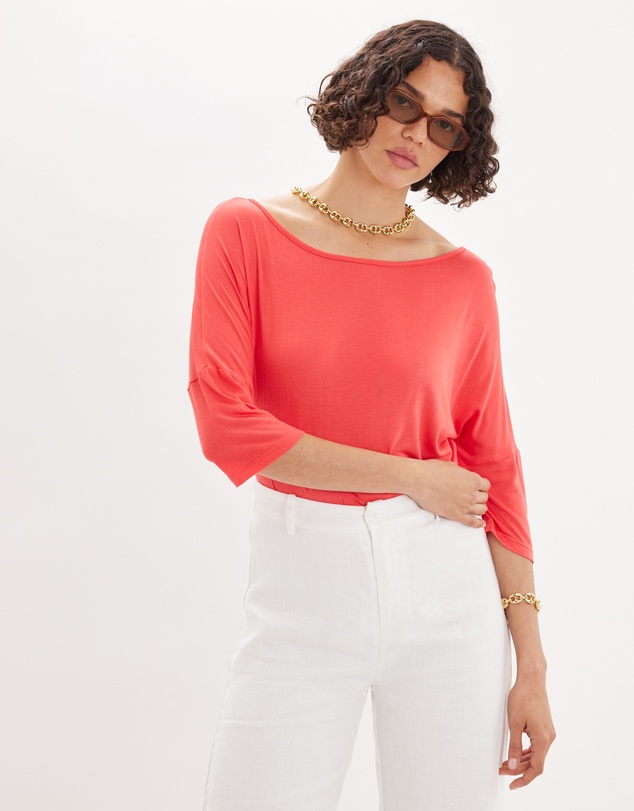 Amelius - Ottavia Three Quarter Batwing Tee