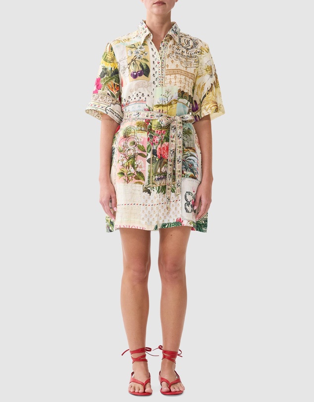 Camilla - Short Shirt Dress