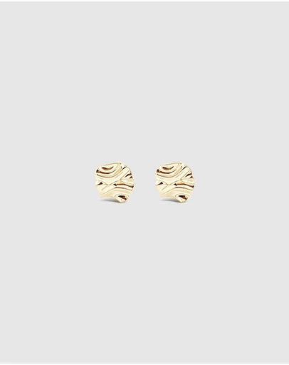 Ichu - Arctic Earrings Gold