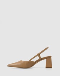 Siren - Yasmine Slingback Heels