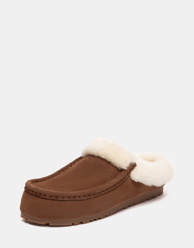 EVERAU - EverAU Ugg Creago Cow Suede Upper Loafer Oxfords Flats