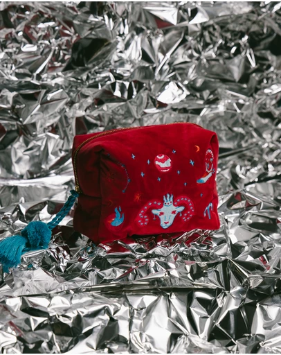 The Somewhere Co - Aries Astrology Cosmetic Case