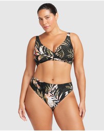 Artesands - Neo Du Palmis Monet Curve Fit Mid Rise Swim Pant