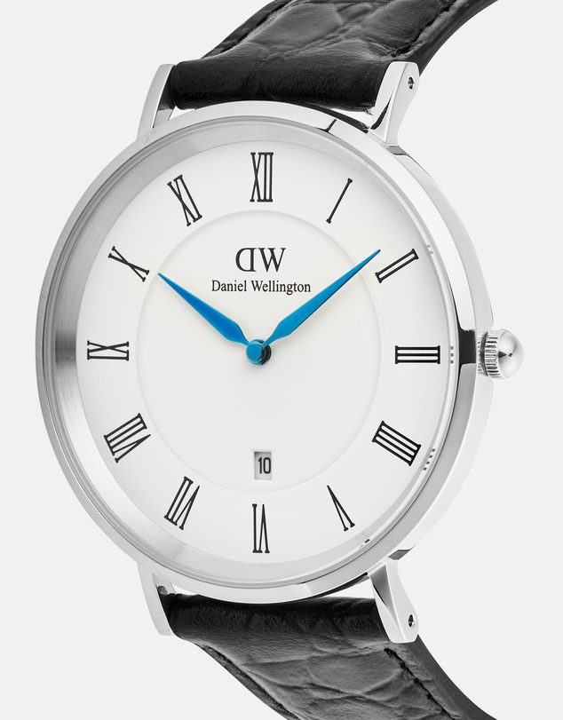 Daniel Wellington - Classic 40mm Roman Numerals Date Croc Belly
