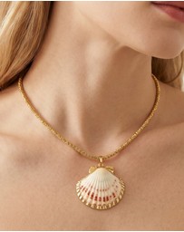 Miz Casa and Co - Zella Shell Necklace