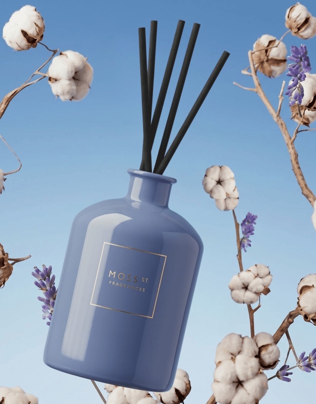 Moss St Fragrances - Clean Cotton Fragrance Diffuser 300ml