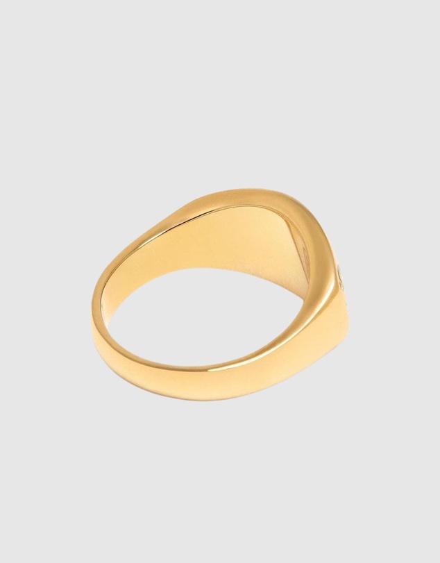 Nialaya Jewellery - Men's Evil Eye Ring