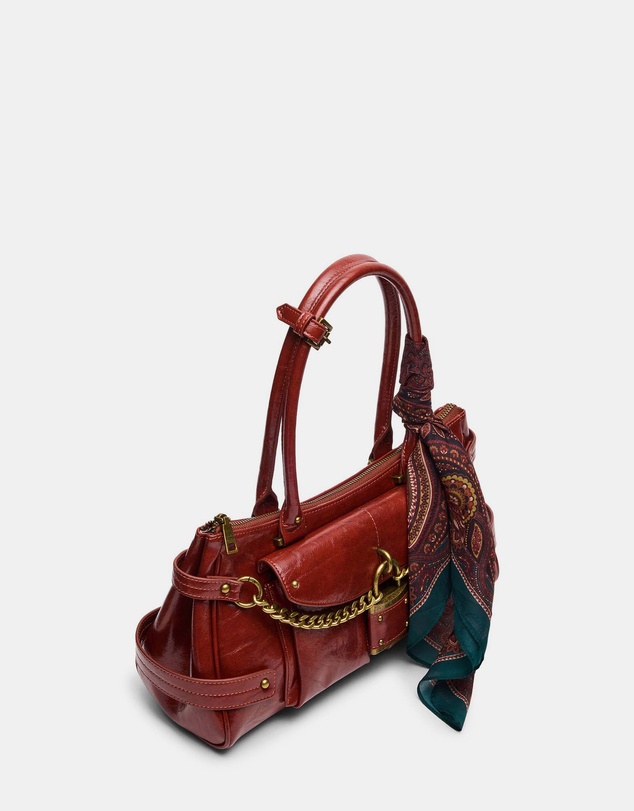 Steve Madden - BSavanah Rust Satchel Bag