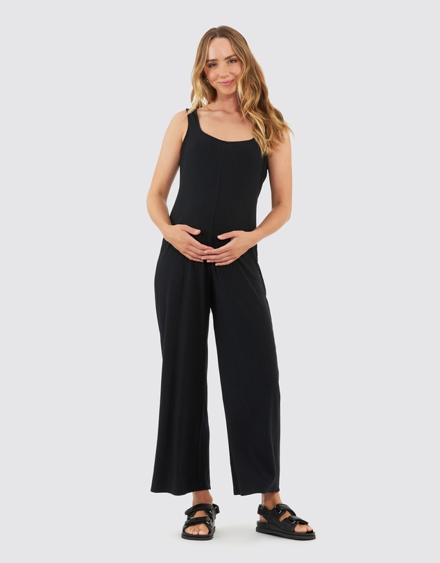 Ripe Maternity - Bobby Rib Jumpsuit