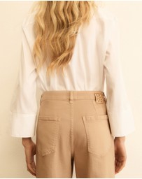 Emme - Stretch Gabardine Trousers