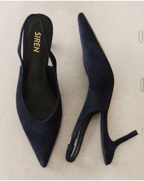 Siren - Yory Slingback Kitten Heels