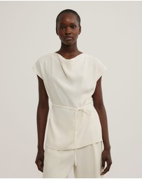 Witchery - Cowl Tie Belt Top