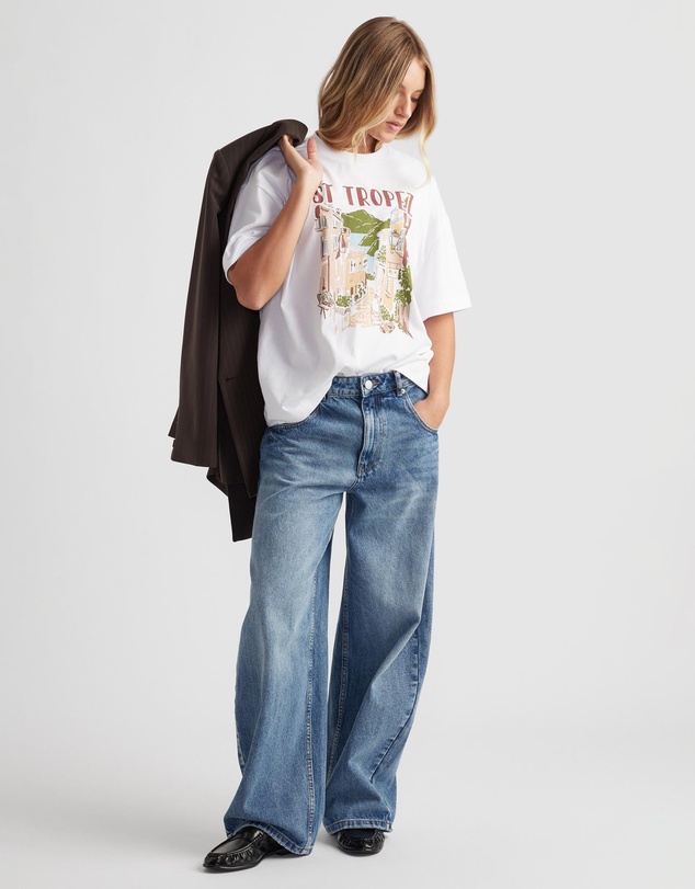 Decjuba - St Tropez Print Tee